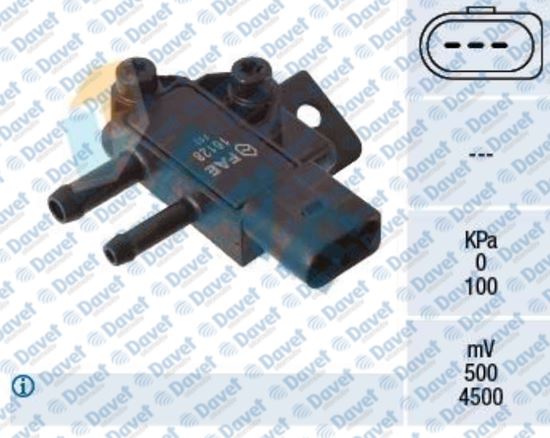 FAE 16128 Egsoz Basinc Farki Sensoru Captiva Antara